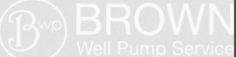 Brown Well Pump Service's cover image