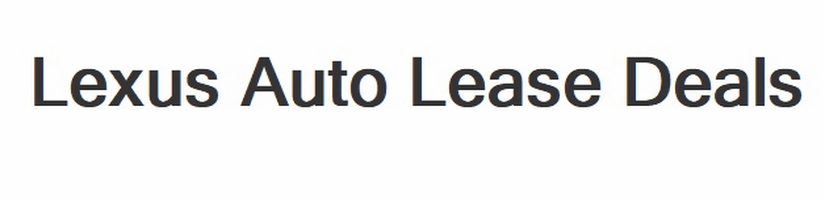 Lexus Auto Lease Deals's cover image