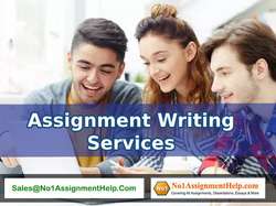 Assignment Writing Services