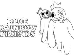 Rainbow Friends Ausmalbilder