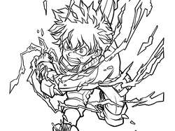 Anime Coloring Pages