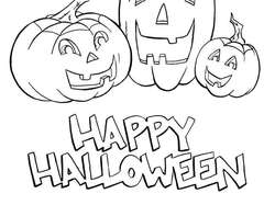 Halloween coloring pages