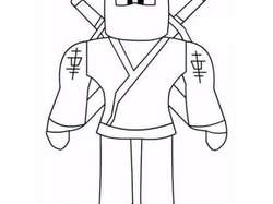 Roblox Coloring Pages