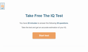 IQ Test Free