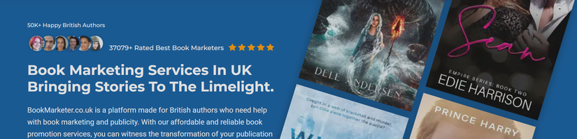 Affordable Book Marketing Service in UK's cover image