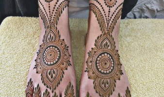 Pair Ki Mehndi Art on Legs: Unveiling Trends and Styles