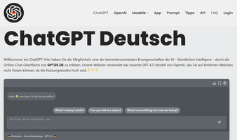 ChatGPT Deutsch